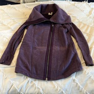 Lululemon long cotton jacket size 8